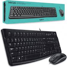 [teclamouse] Teclado + Mouse Logitech MK120